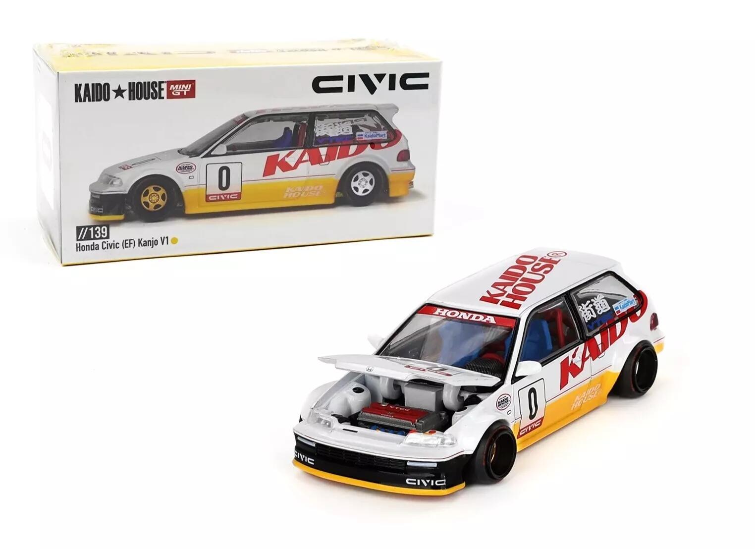 1/64 KAIDO シビック 2種セット mini gt (Y121) 1/64 KAIDO シビック 2種セット mini gt (Y121) - メルカリ