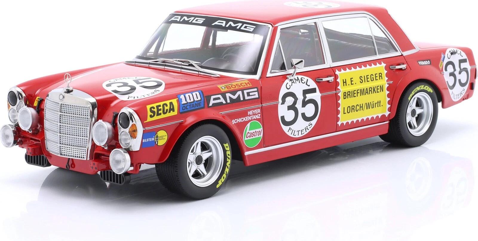 WERK 83 1/18 メルセデスベンツ AMG 300 SEL 6.3 スパ24H 1971 MERCEDES-BENZ AMG 300 SEL 24h Spa 【国内在庫品】｜BLUGREY（ブラグレー） 店