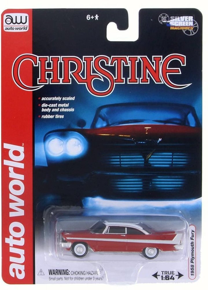 映画クリスティーン劇中車ナイトバージョン1/18及びDVD付き。 映画クリスティーン劇中車ナイトバージョン1/18及びDVD付き。