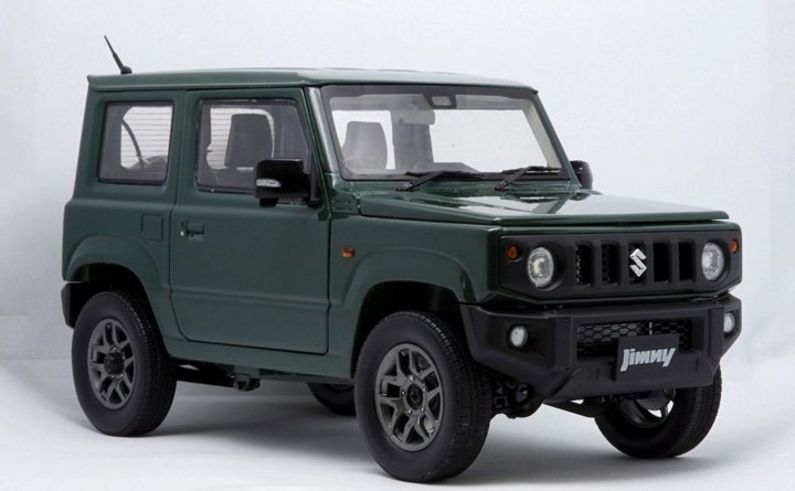BM CREATIONS 1 18 スズキ ジムニー (JB64) 右ハンドル ジャングルグリーン 日本仕様 660cc SUZUKI JIMNY 限定660台