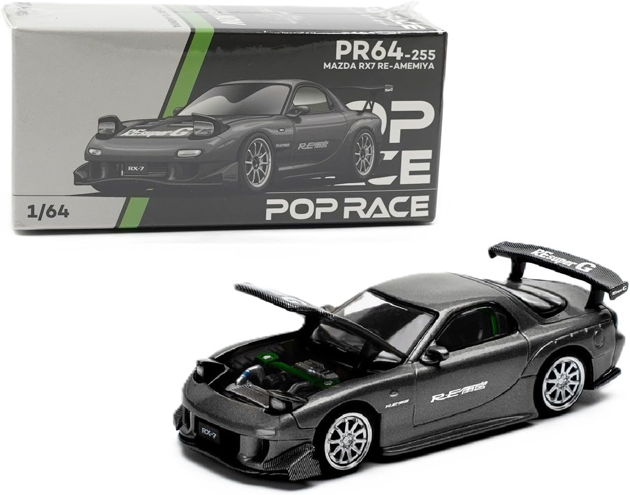 楽天市場】ポップレース 1/64 マツダ RX-7 FD3S RE雨宮 バンコクオート