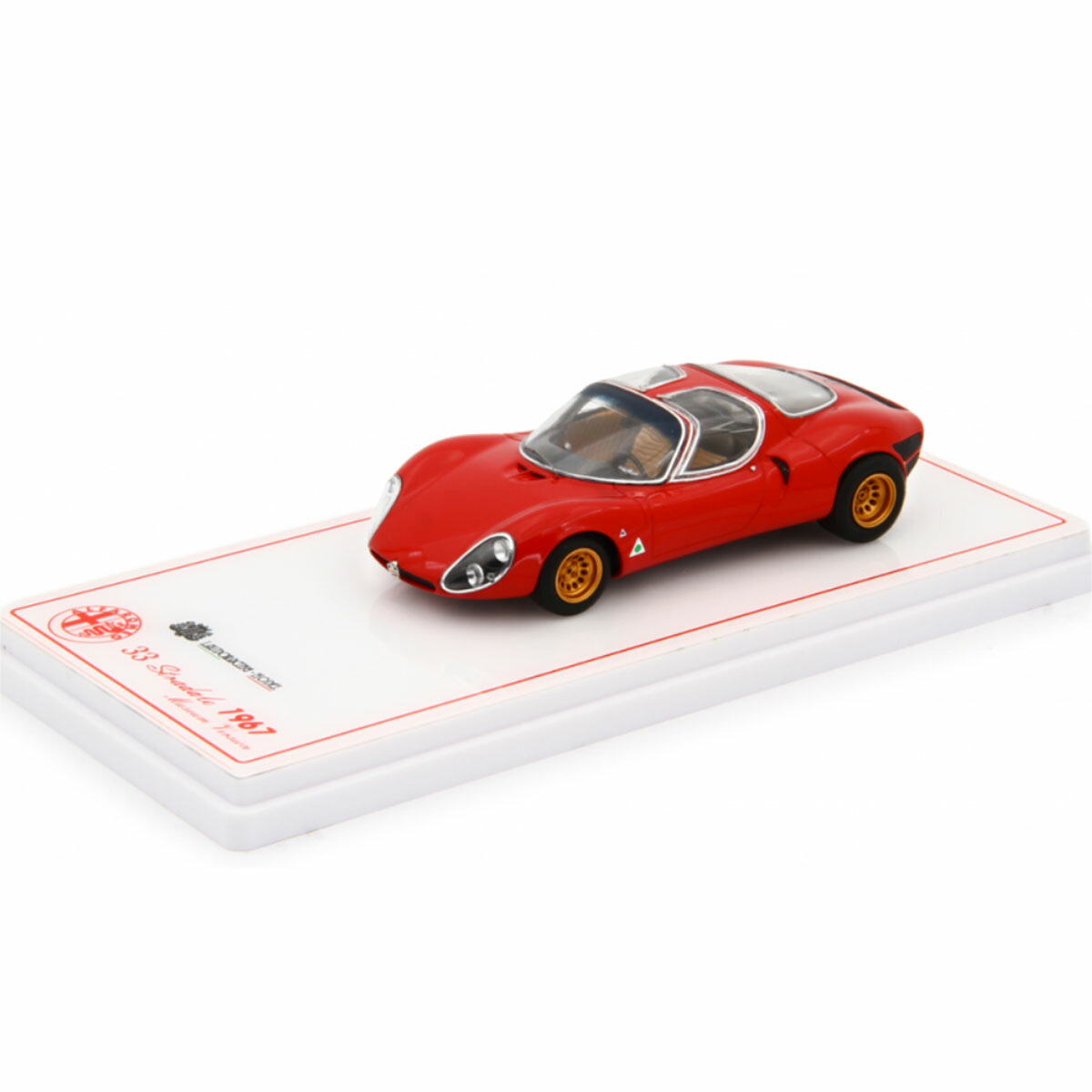 楽天市場】TSM MODEL 1/43 アルファロメオ 33 ストラダーレ 1967