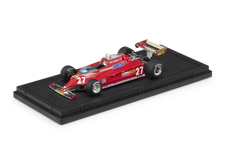 【国内在庫品】GP REPLICAS 1/43 フェラーリ F1 126CK #27 ジル・ヴィルヌーブ 1981 イタリアGP FERRARI GILLES VILLENEUVE 限定500台
