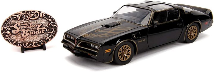 【国内在庫品】JADA TOYS 1/24 Smokey and the Bandit トランザム ポンティアック ファイヤバード 1977 レプリカ バックル 30998 ミニカー ダイキャスト ジャダトイズ