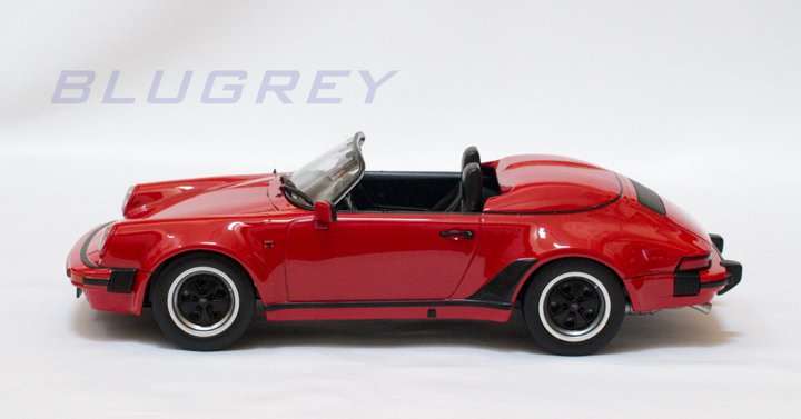 KK-Scale 18 ポルシェ 1989 スピードスター PORSCHE 911 RED