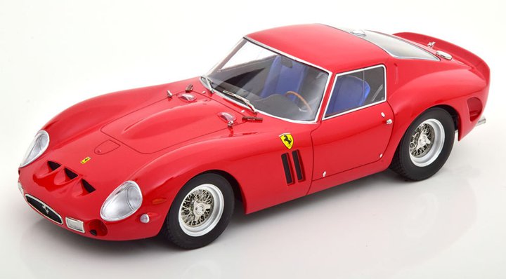 KK-Scale 1/18 フェラーリ 250 GTO 3.0L V12 1962 レッド Ferrari 250 GTO RED KKDC180731画像