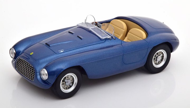KK-Scale 1 18 フェラーリ 166MM バルケッタ 1949 ブルー FERRARI 166MM BARCHETTA 1949 KKDC180912