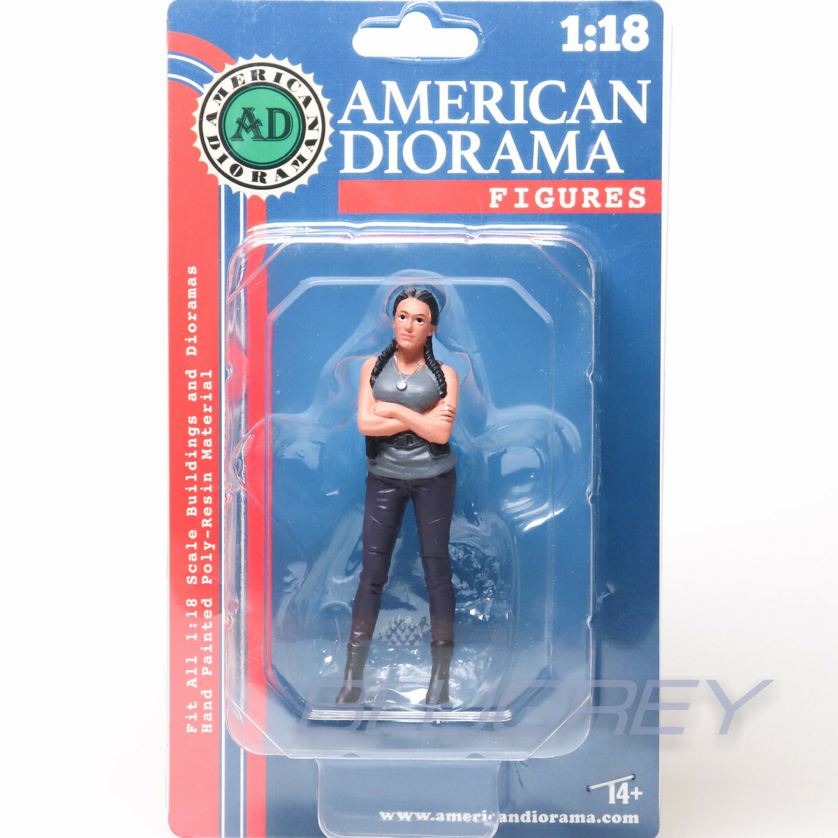 楽天市場】アメリカンジオラマ 1/64 フィギュアセット