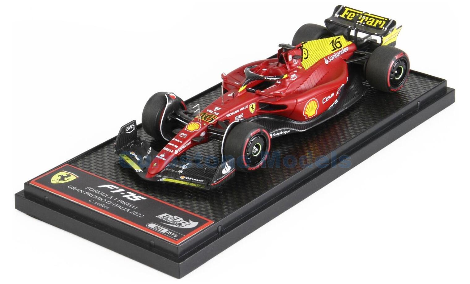 楽天市場】ミニカー 1/43 フェラーリ F1-75(2022) イタリアGP