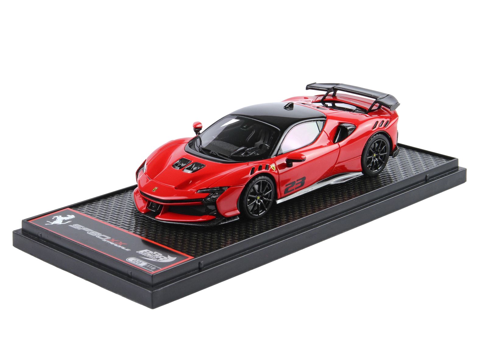 楽天市場】BBR 1/43 フェラーリ SF90 ストラダーレ レッド 100台