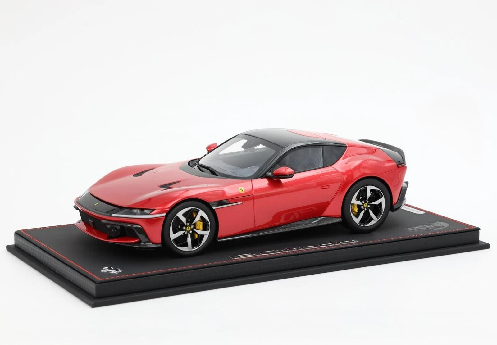 楽天市場】BBR 1/18 フェラーリ 296 GTB ロッソイモラ カーボン
