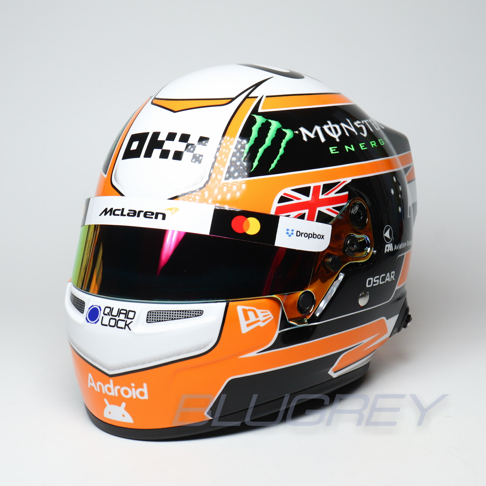 楽天市場】BELL F1 1/2サイズ ヘルメット オスカー ピアストリ OSCAR