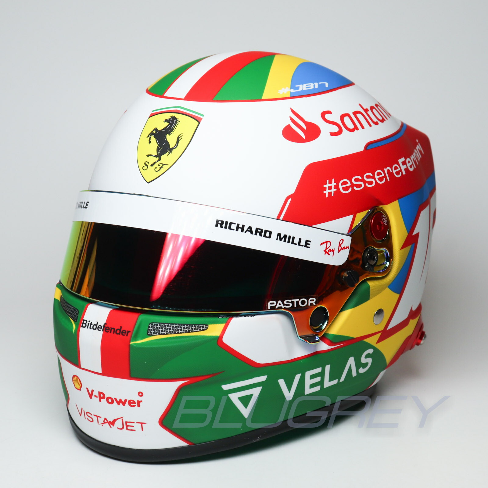 楽天市場】BELL F1 1/2サイズ ヘルメット シャルル ルクレール Charles