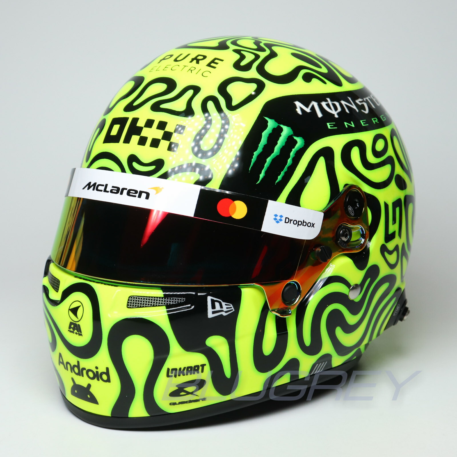 楽天市場】BELL F1 1/2サイズ ヘルメット ランド ノリス Lando Norris