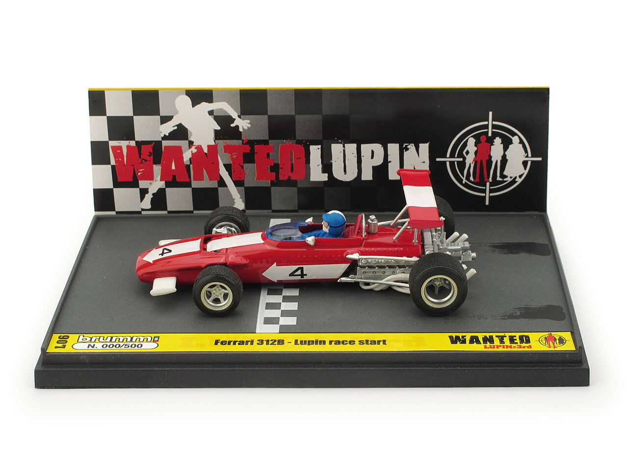 【国内在庫品】ブルム 1/43 フェラーリ 312B ルパン3世 レーススタート BRUMM FERRARI 312B WANTED LUPIN