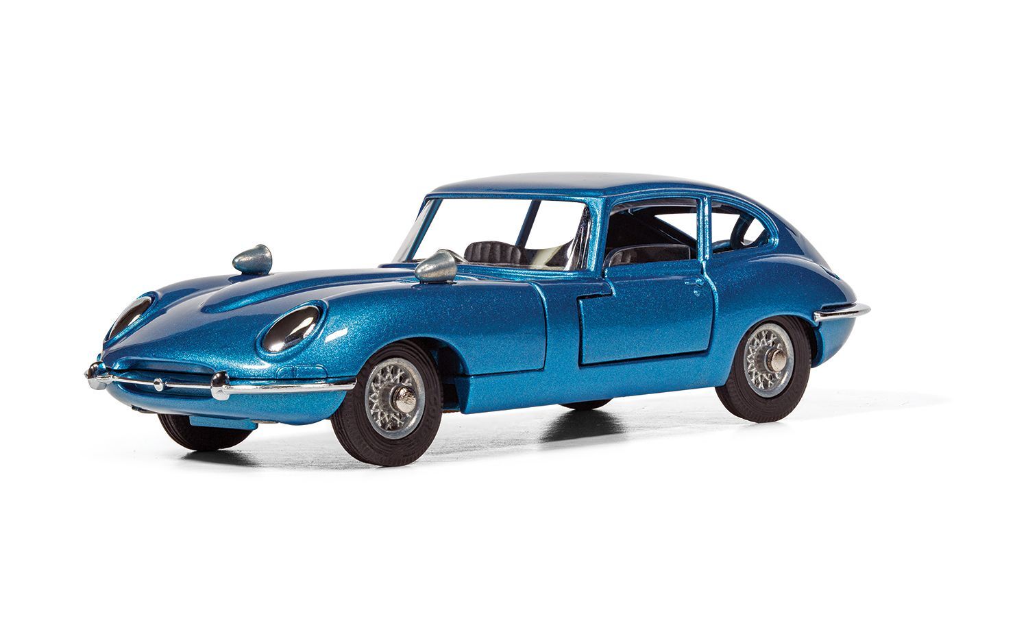 【国内在庫品】コーギー 1/43 ジャガー Eタイプ 2+2 1968 ブルー Corgi JAGUAR E-TYPE ミニカー レトロ