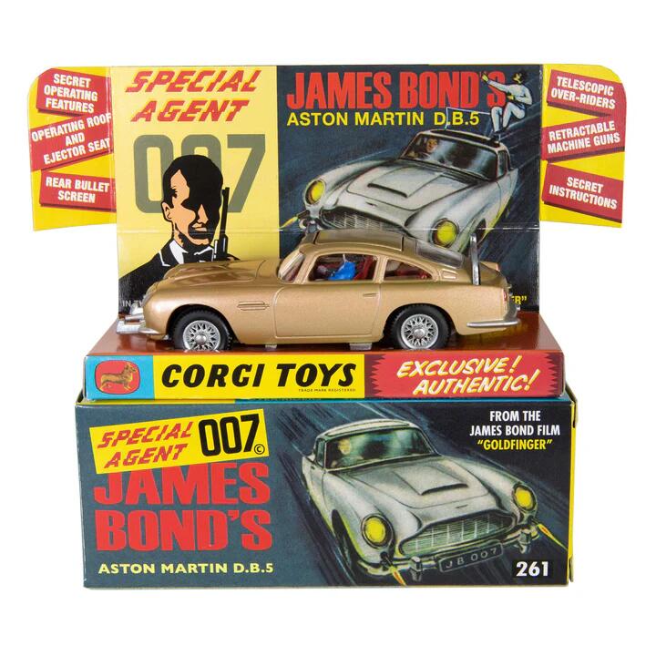 CORGI TOYS　ASTON MARTIN ミニカー ジェームズ・ボンド James Bond Aston Martin DB5 Silver Diecast Model Car | Corgi
