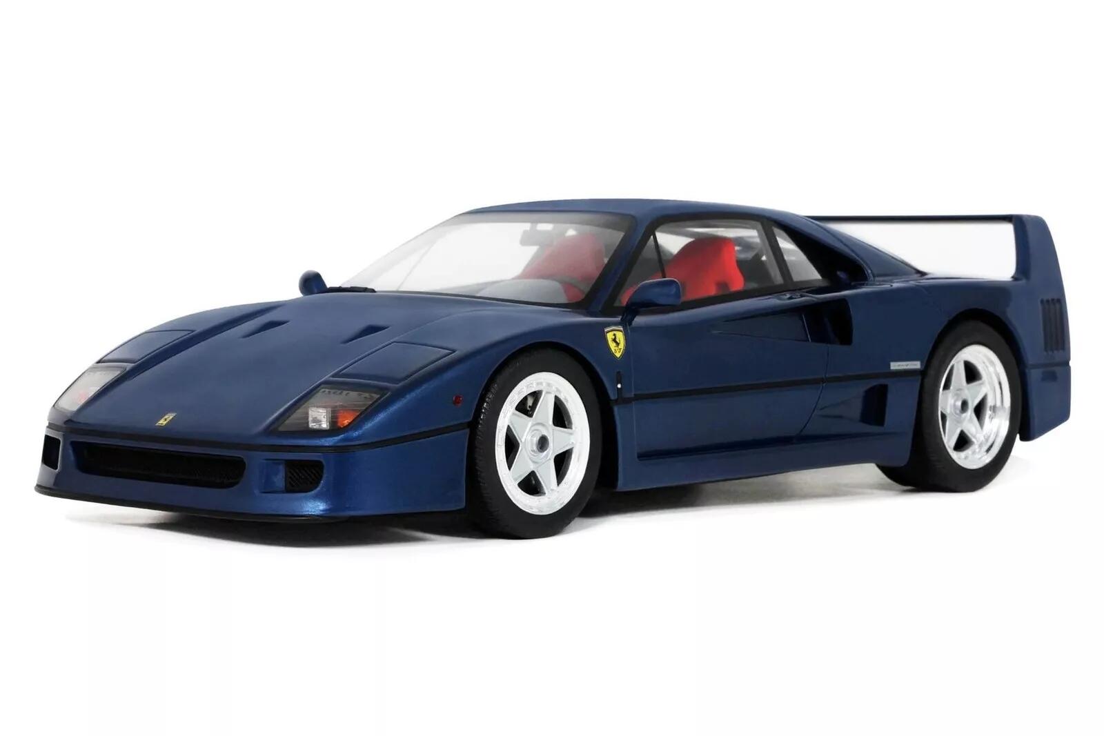 【国内在庫品】GT SPIRIT 1/18 フェラーリ F40 1987 ブルー FERRARI F40 ミニカー レジンモデル