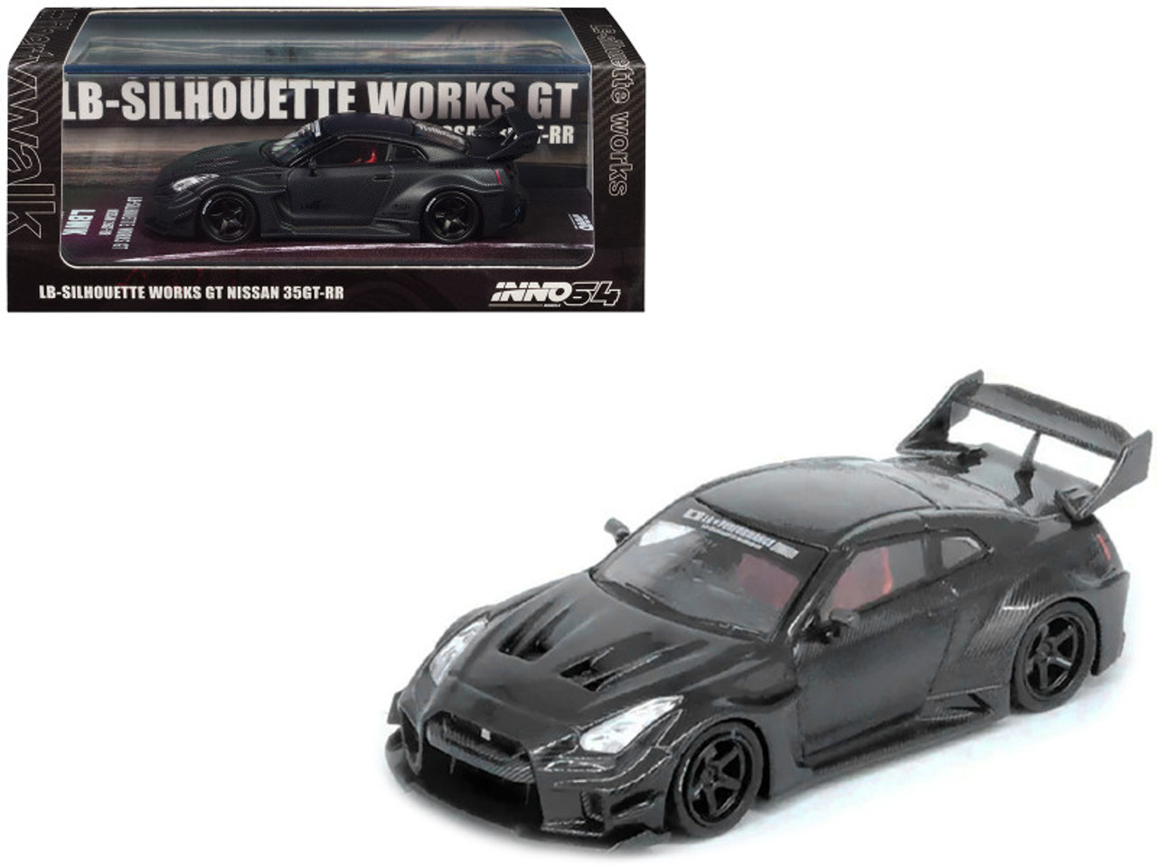イノモデル 1/64 LBWK リバティウォーク 日産 R35 GT-RR 限定 イグニッションモデル 1/64スケール「LBWK Silhouette WORKS GT
