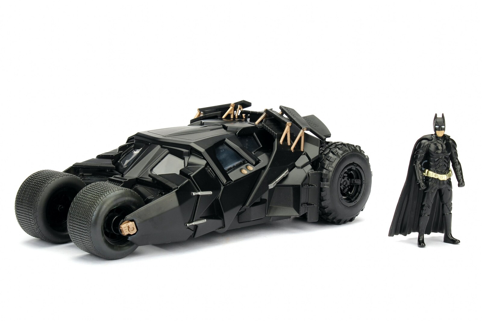 【国内在庫品】JADA TOYS 1/24 バットモービル & バットマン フィギア ダークナイト Batmobile & Batman Figure The Dark Knight 98261