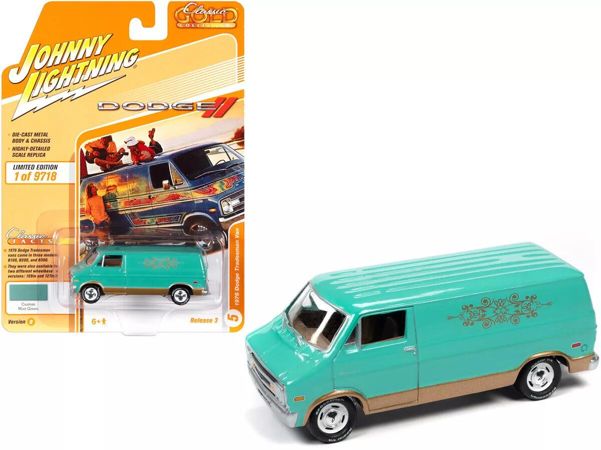 楽天市場】JOHNNY LIGHTNING 1976 Dodge Tradesman Van Custom Red