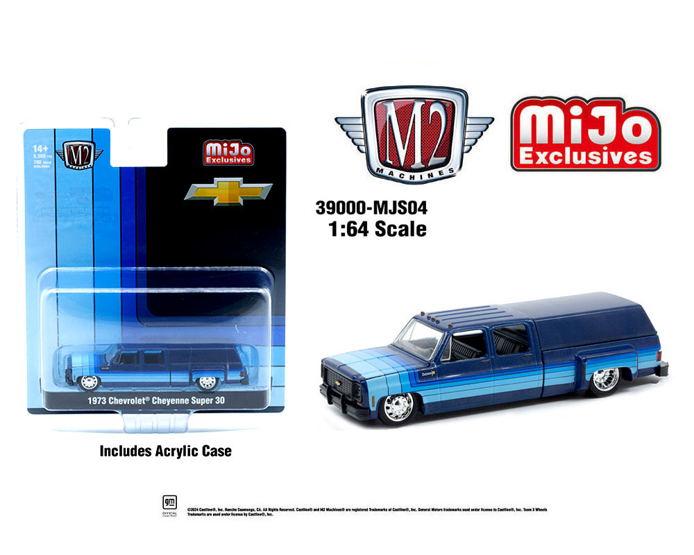 M2マシーン 1/24 1973 シボレー シャイアン C10 BLUE M2 Machines 1/24 1973 Chevrolet Cheyenne 10 BLUE | eBay