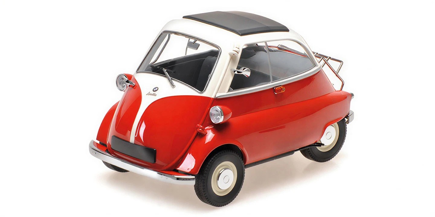 ミニチャンプス 1/18 BMW イセッタ 1955 レッド MINICHAMPS BMW Isetta ドア開閉　【国内在庫品】｜BLUGREY（ブラグレー） 店