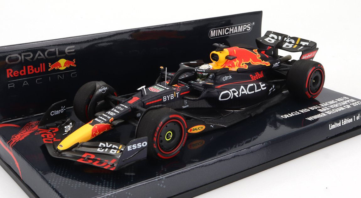 【楽天市場】【国内在庫品】ミニチャンプス 1/43 レッドブル F1 RB18 #1 フェルスタッペン イタリアGP 2022 優勝  MINICHAMPS RED BULL 限定348台 ミニカー : BLUGREY（ブラグレー） 楽天市場店