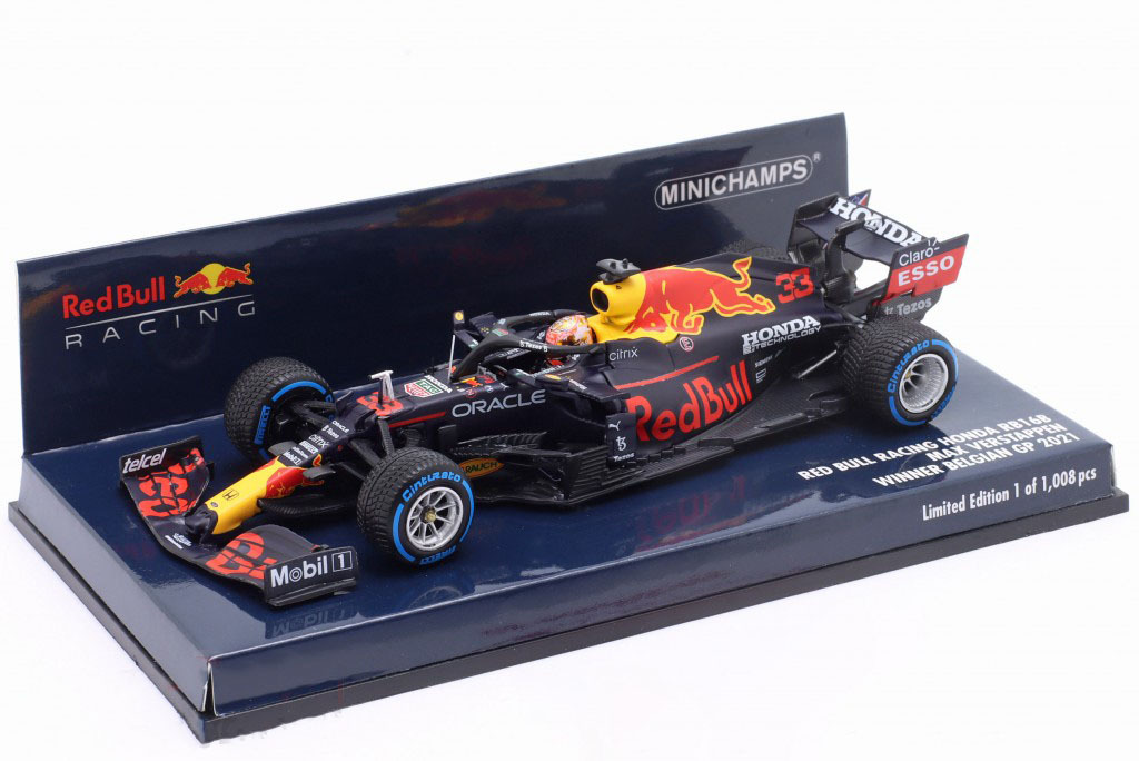 【楽天市場】ミニチャンプス 1/43 レッドブル F1 RB18 #1 