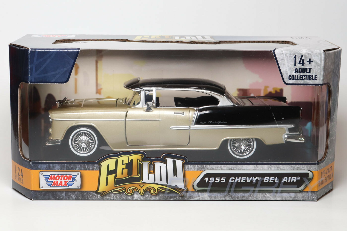楽天市場】1/24 ミニカー 箱入り 1950 CHEVROLET BELAIR GET LOW