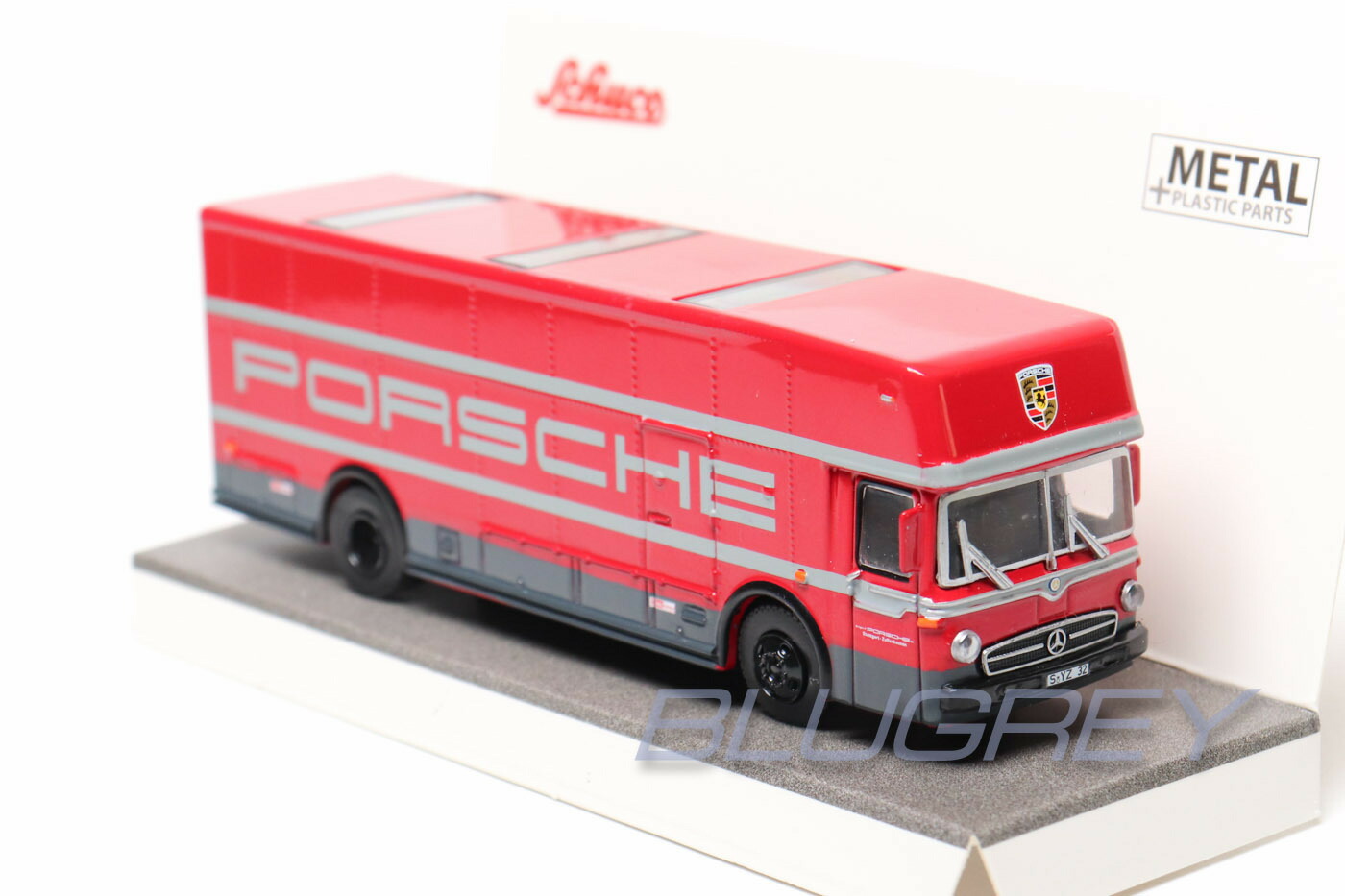 CMR メルセデス O317 レーストランスポーター 　ロスマンズ　ポルシェ CMR Mercedes Benz O317 Porsche Transporter Rothmans 1:18