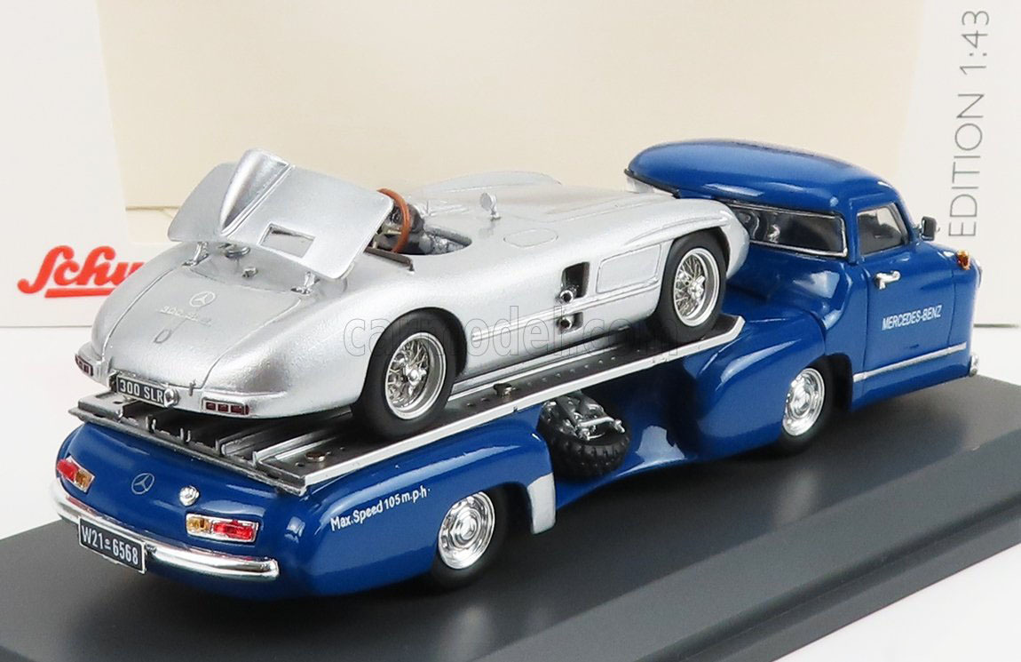 ディーラー特注 1/43 メルセデスベンツ 1955 レーシングトランスポーター-