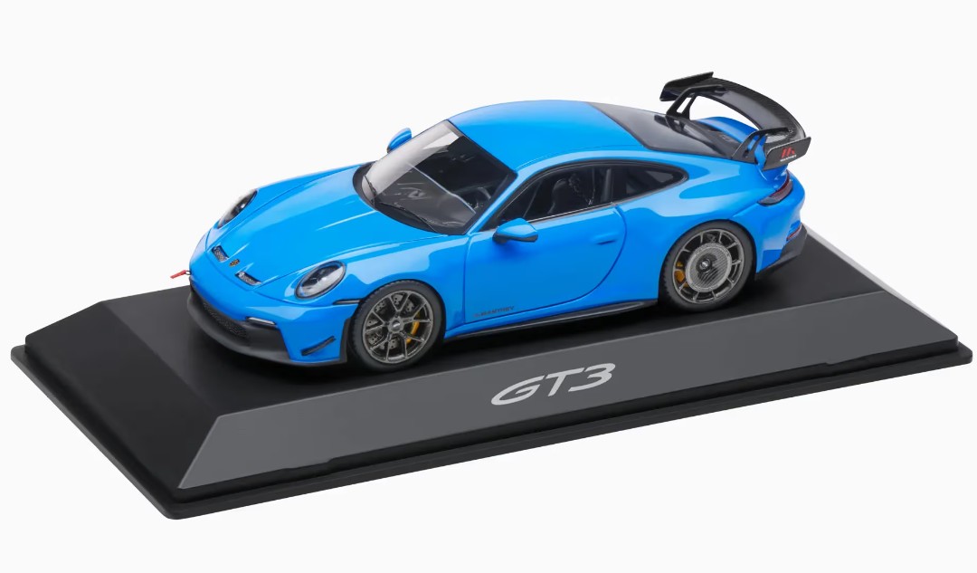 ディーラーモデル 1/43 ポルシェ 911 (992) GT3 with Manthey Kit 2024 シャークブルー マンタイキット Porsche　【国内在庫品】｜BLUGREY（ブラグレー） 店