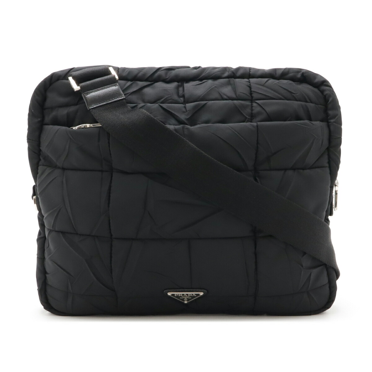 楽天市場】【バッグ】PRADA プラダ ラージ ナッパレザー