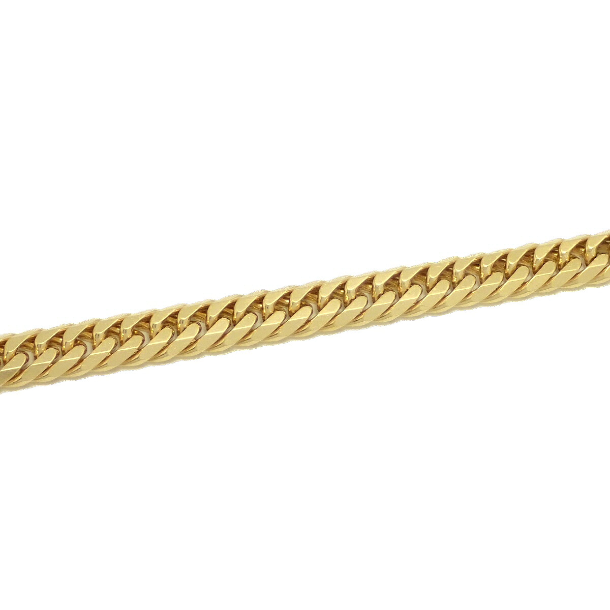 KIHEI 喜平 キヘイ ネックレス K18 18金 ゴールド 50.2g 60.0cm YG 6面W ダブル 日本造幣局検定マーク入り 50g前後 【中古】｜Blumin 店 560,000円