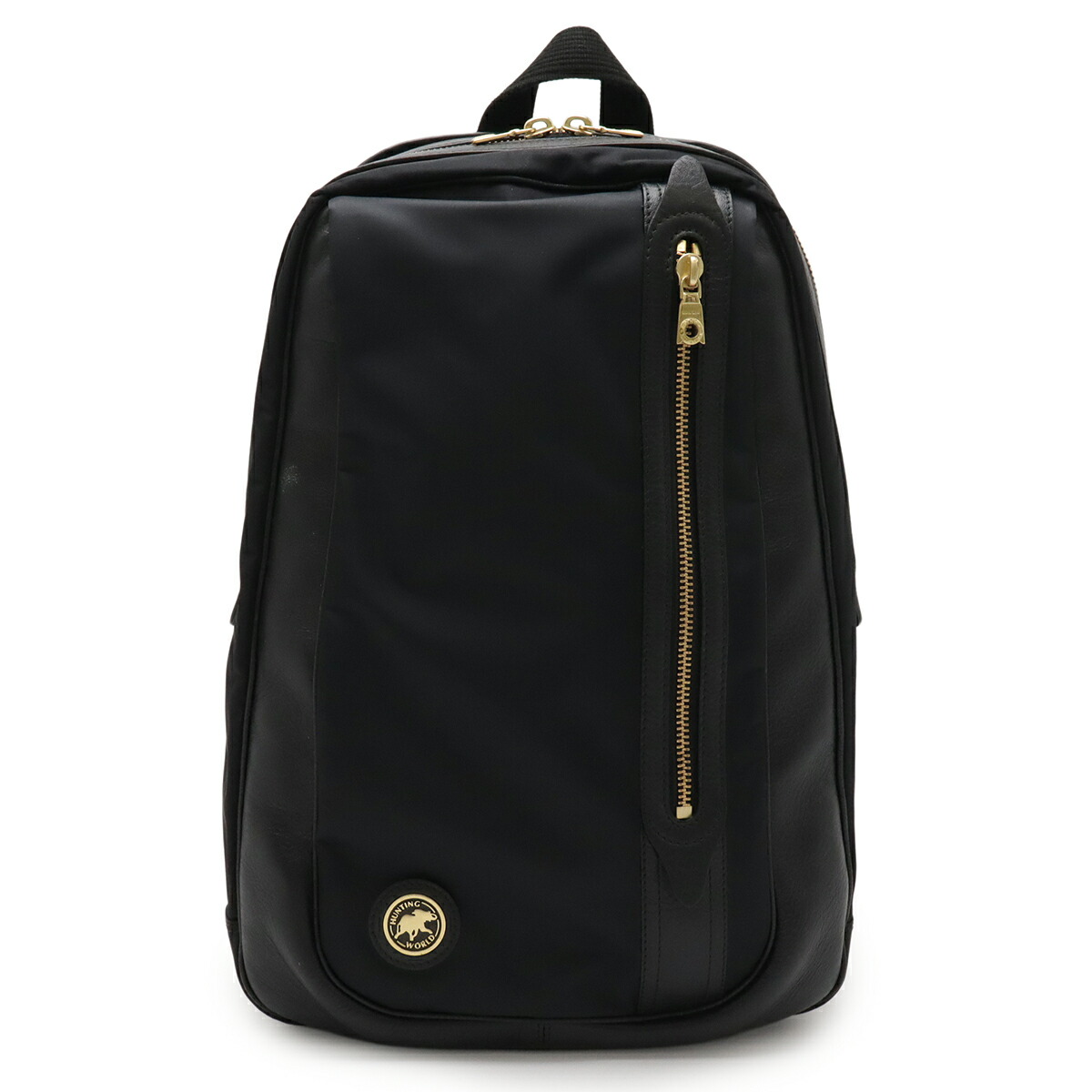 美品✨HUNTING WORLD リュックサック　ブラック　デイパック 楽天市場】HUNTING WORLD ハンティング ワールド リュックサック