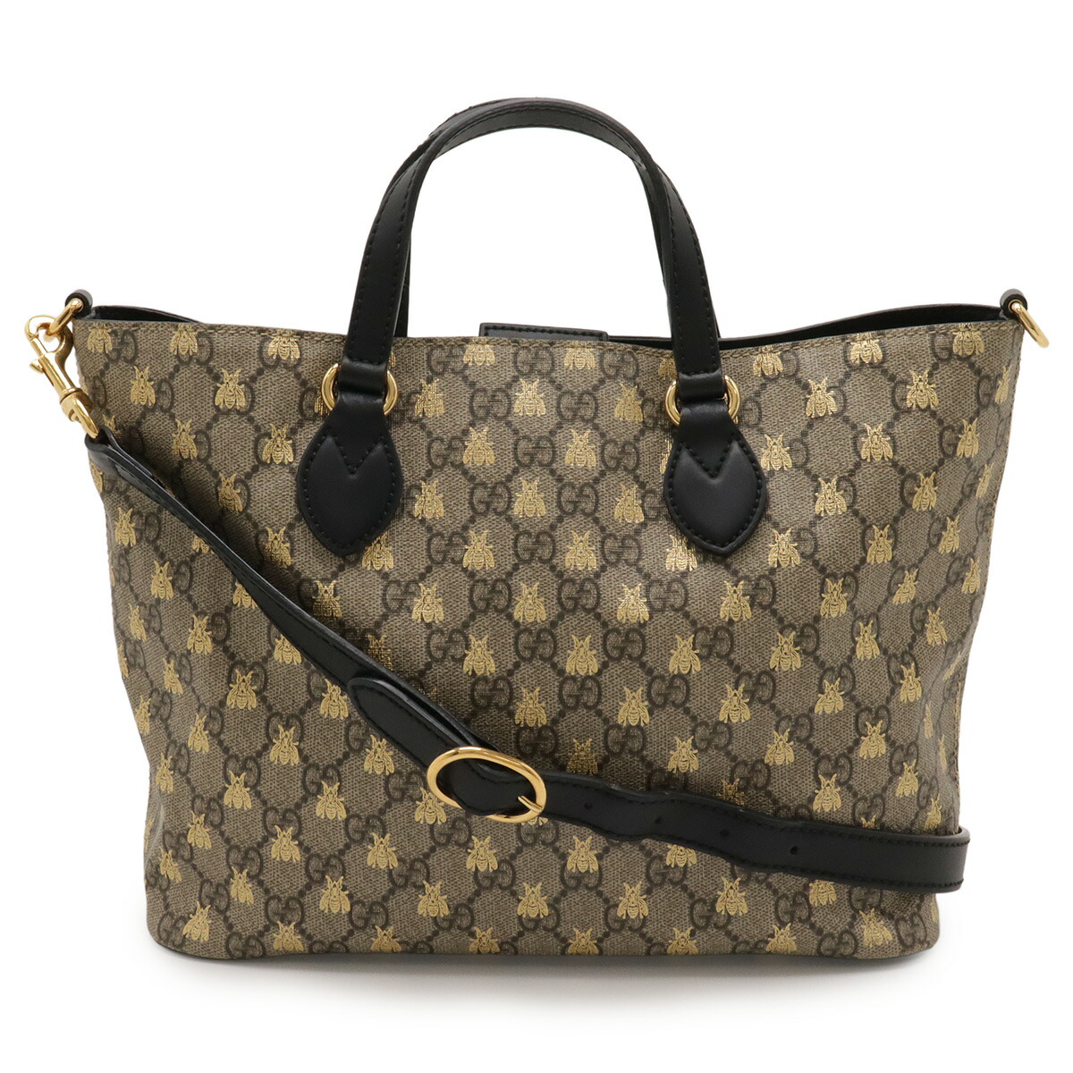 楽天市場】GUCCI グッチ GGスプリーム ハンドバッグ 2WAY ショルダー