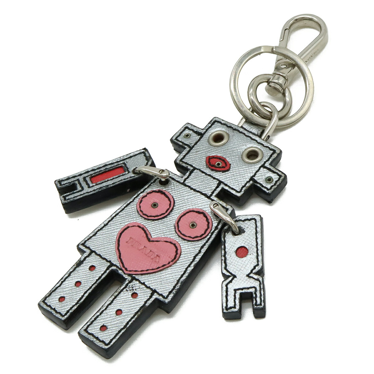 PRADA ロボット型チャーム Prada Re-Nylon Robot Bag Charm | Saks Fifth Avenue