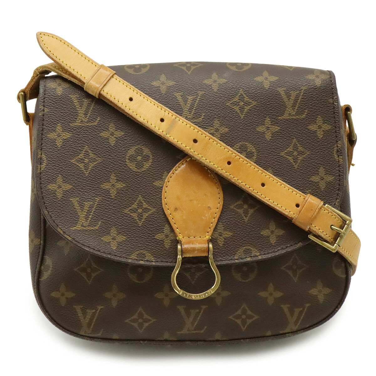 LOUIS VUITTON ルイ ヴィトン モノグラム サンクルーGM サンクルー24 ショルダーバッグ 斜め掛け M51242 【中古】 28,350円