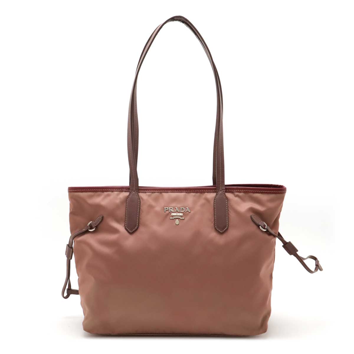 PRADA プラダ トートバッグ 茶 - 4500525E0005 PRADA - PRADA プラダ トートバッグ - 茶系 【古着】【中古】の