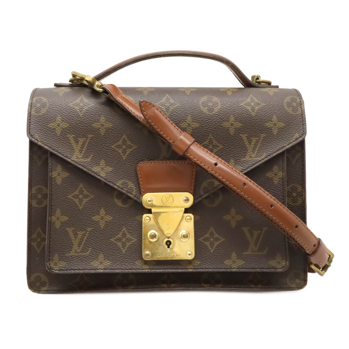 楽天市場】LOUIS VUITTON ルイ ヴィトン モノグラム モンソー26