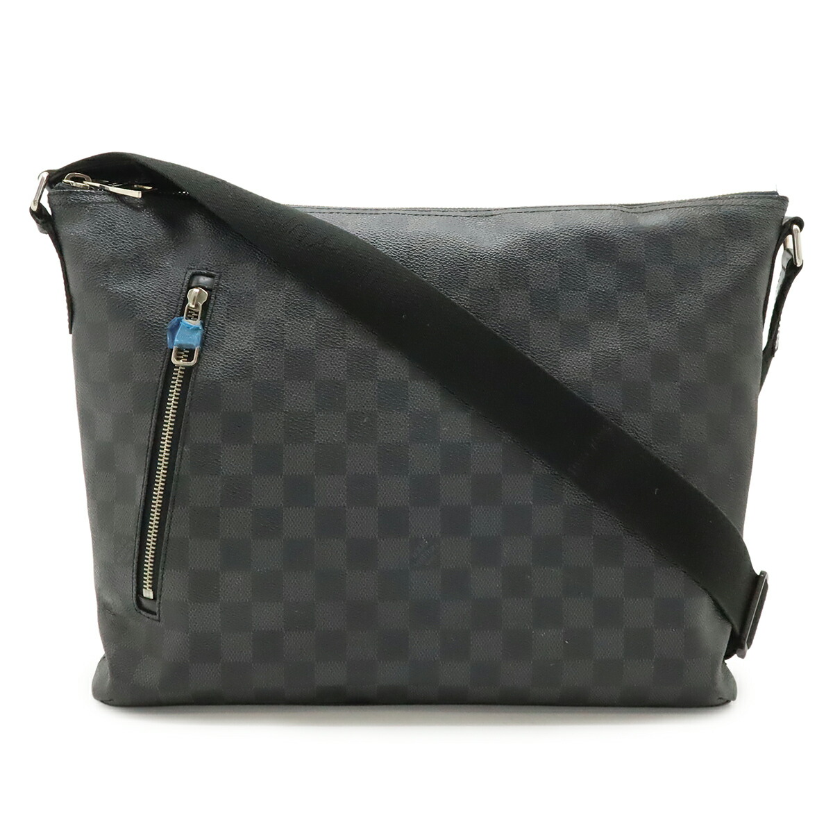 LOUIS VUITTON ルイ ヴィトン ダミエグラフィット ミックMM ショルダーバッグ 伝達人御徒面子 曲がった掛け N41106 【中古】