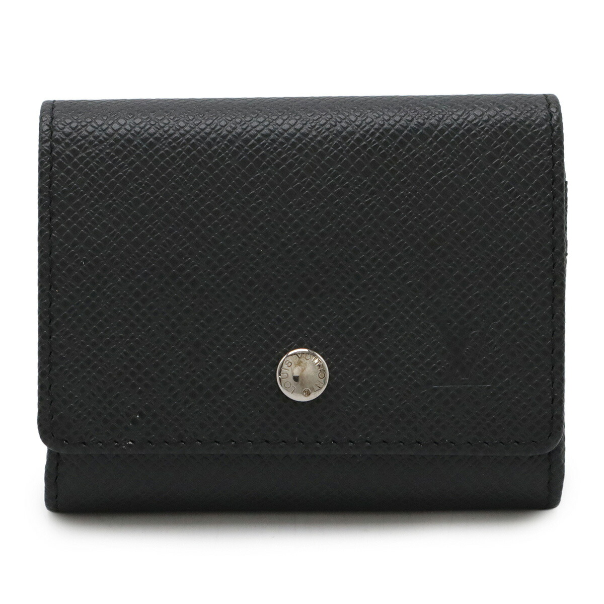 【美品】ルイヴィトン タイガ ポルトモネ・ボワット コインケース 黒 小銭入れ LOUIS VUITTON ルイヴィトン タイガ ポルトモネ・ボワット