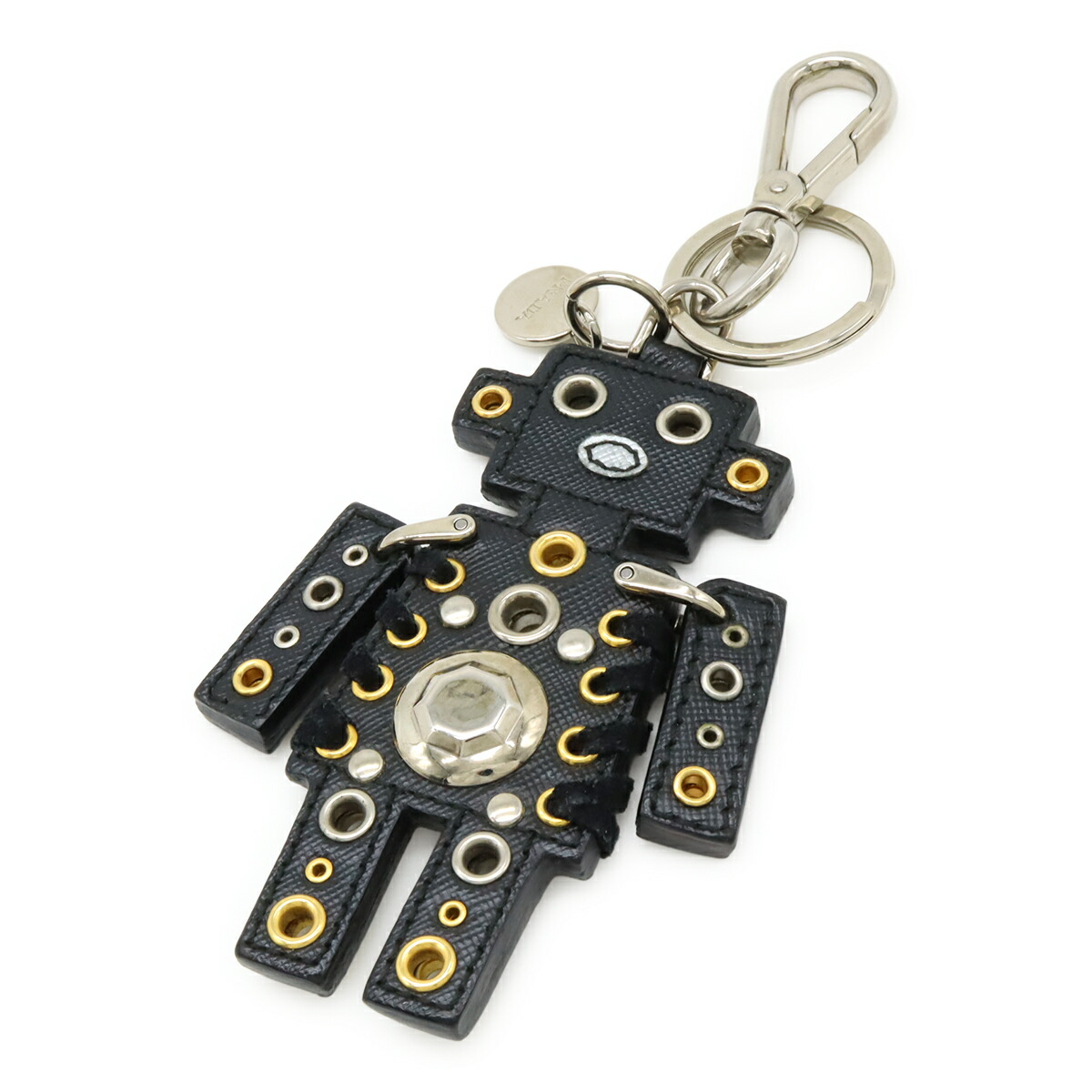 PRADA ロボットチャーム　キーホルダー　ブラック 楽天市場】プラダ PRADA キーホルダー チャーム ロボット