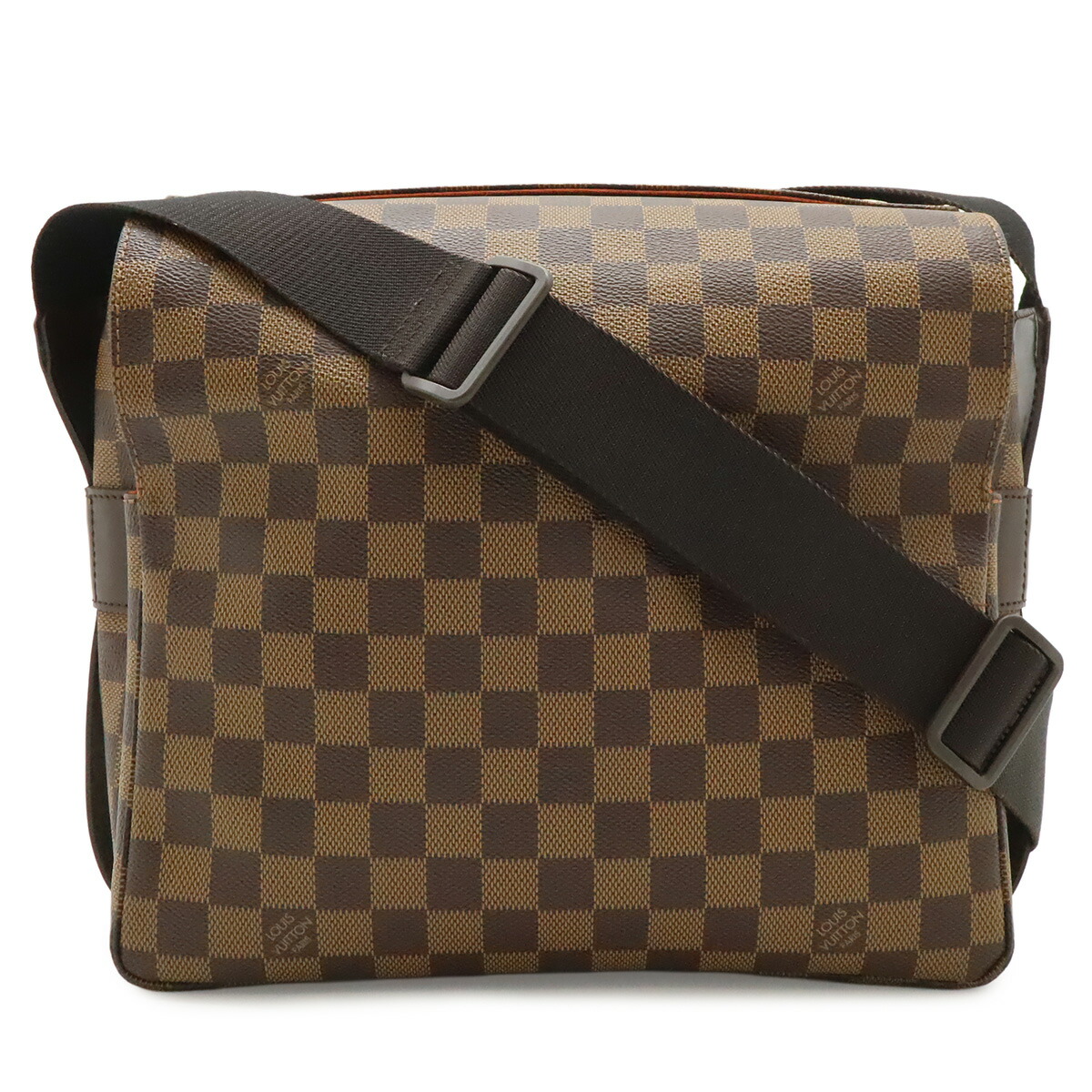 LOUIS VUITTON ルイ ヴィトン ダミエ ナヴィグリオ ショルダーバッグ 伝達人御徒面子 曲がった掛け N45255 【中古】