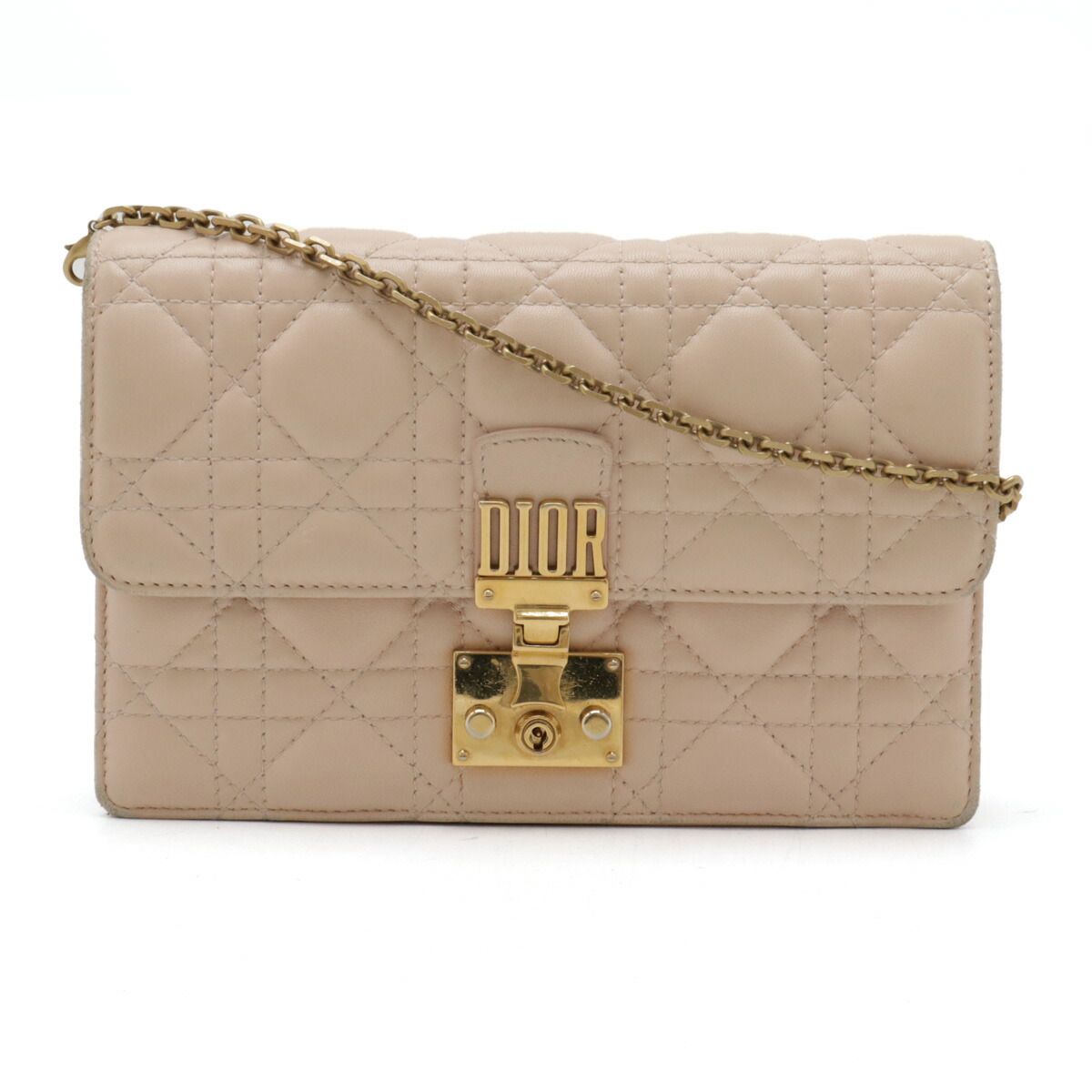 良品】Dior クリスチャンディオール チェーンウォレット ニュー
