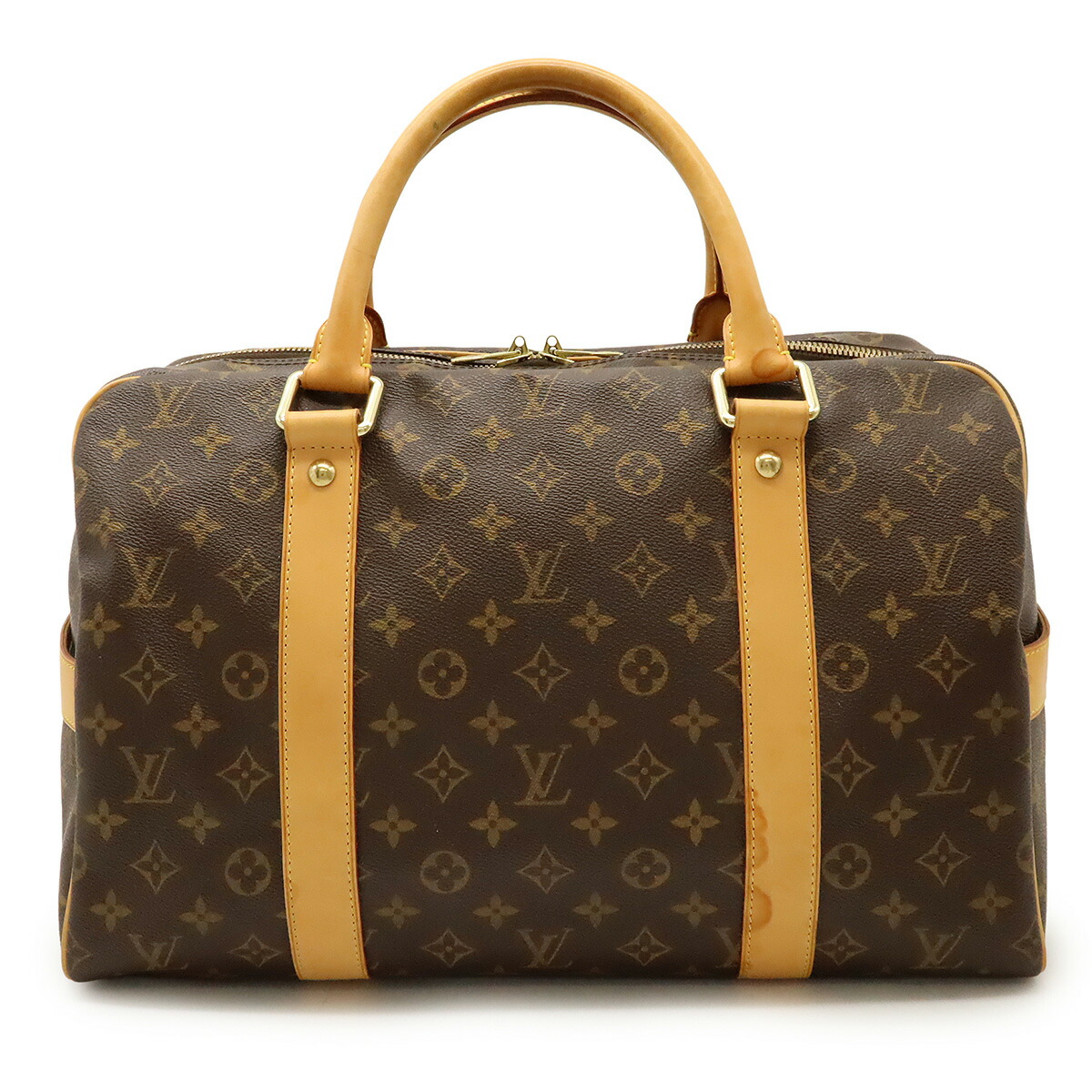 LOUIS VUITTON ルイ ヴィトン モノグラム 持ちはこび櫂 ボストンバッグ 周遊御徒面子 旅する袋 ハンドバック M40074 【中古】
