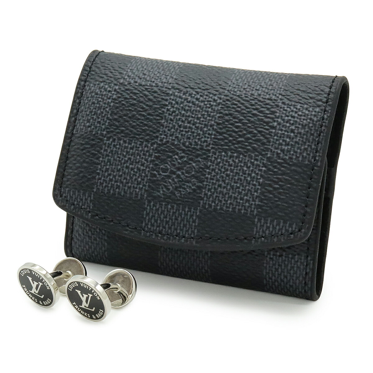 楽天市場】ルイヴィトン LOUIS VUITTON カフリンク モノグラム カフス