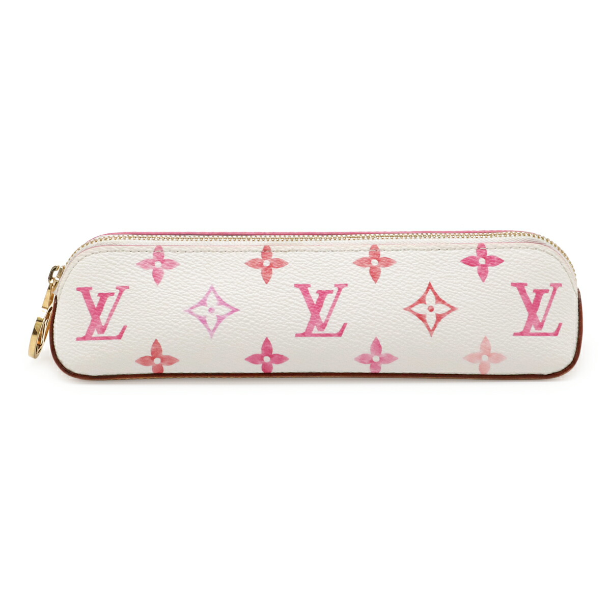 LOUIS VUITTON ルイ ヴィトン モノグラムタイル LV バイ ザ プール トゥルース エリザベット ペンケース ポーチ 筆箱 ピンク GI0918 【中古】 32,370円