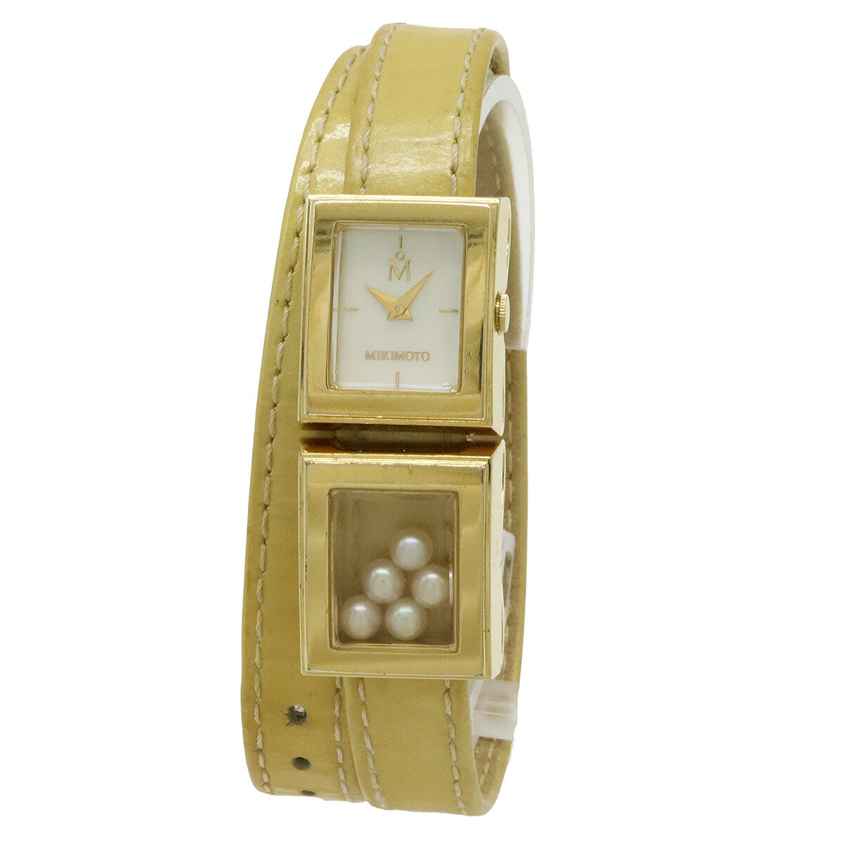 CLORIS 本真珠 ベビーパール 装飾 SILVER 925 クォーツ 腕時計 楽天市場】【中古】【ウォッチ】 MIKIMOTO ミキモト